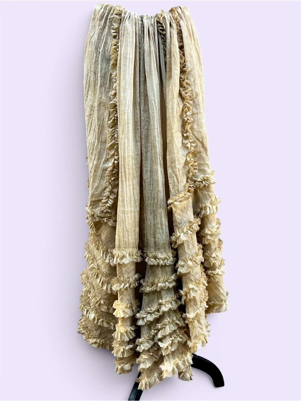 Jaded Gypsy Serene Sands Ruffled Maxi Skirt NWT - Picture 5 of 12